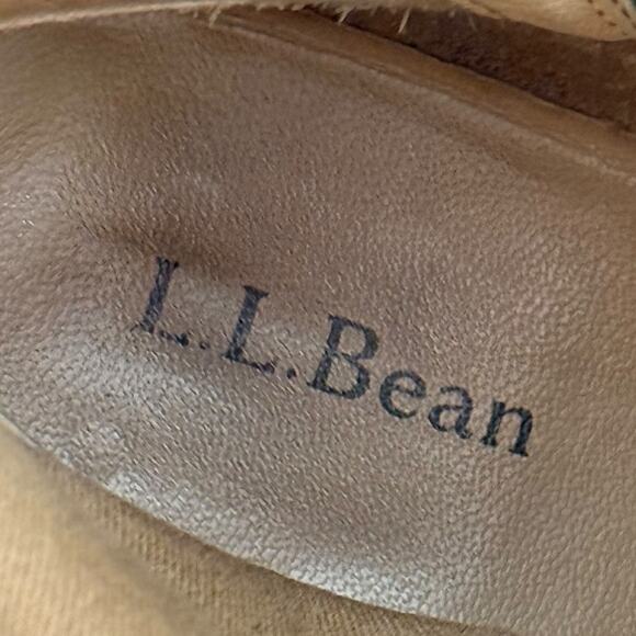 Vintage LL BEAN black leather tall equestrian boots with buckle trim - Picture 6 of 16